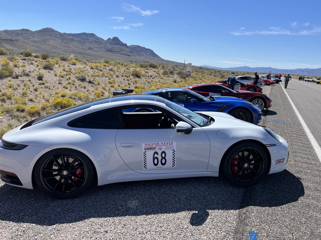 Grid lineup before the run